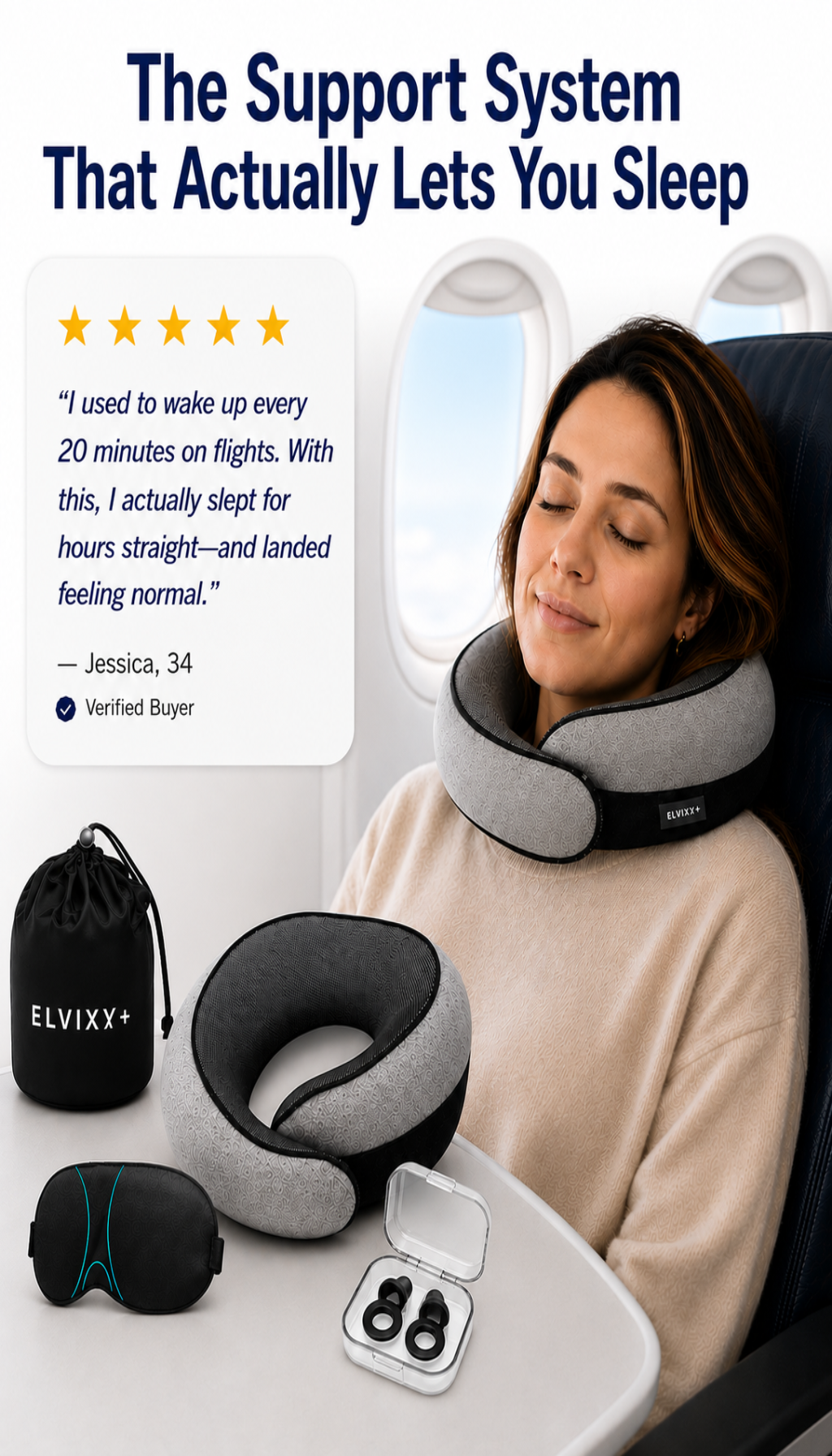 Elvixy™ Sleep Better on Every Flight